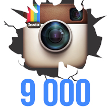 В официальном клубном Instagram более 9.000 подписчиков!