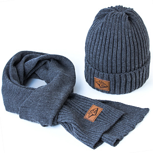 Комплект (шапка+шарф) 2401